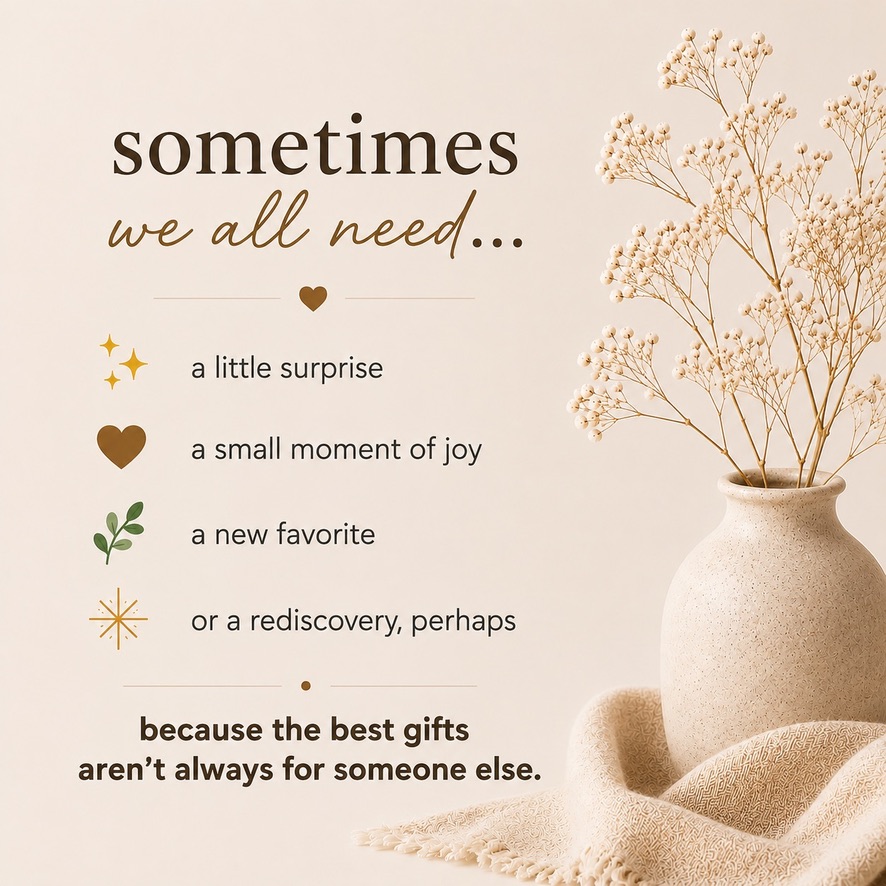 Warmth Delivered message about surprise, joy, and rediscovery